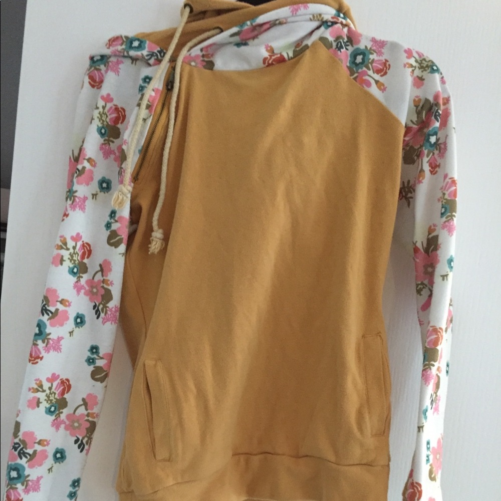 Ampersand Ave double hoodie